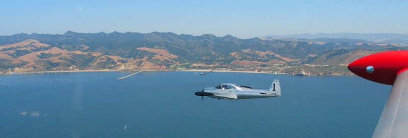 Navion at Pismo Beach