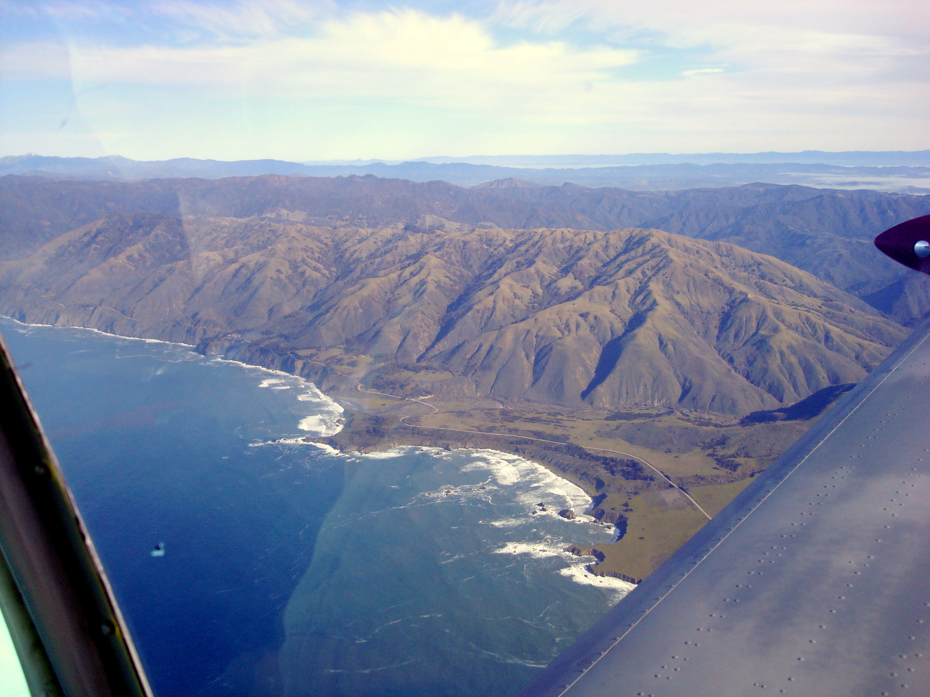 Arrival at Big Sur