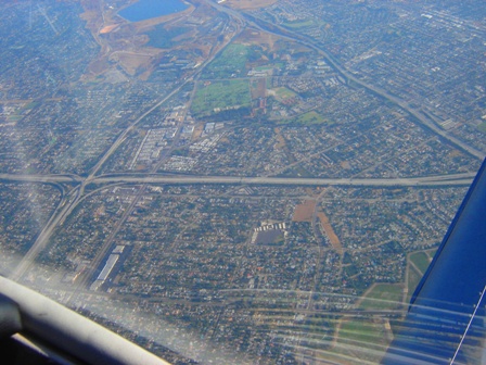 San Fernando Valley on the way