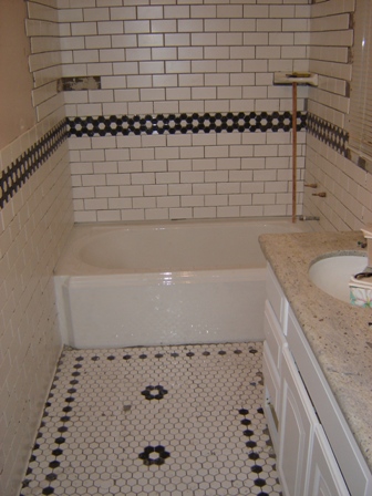 installing a shower shelf