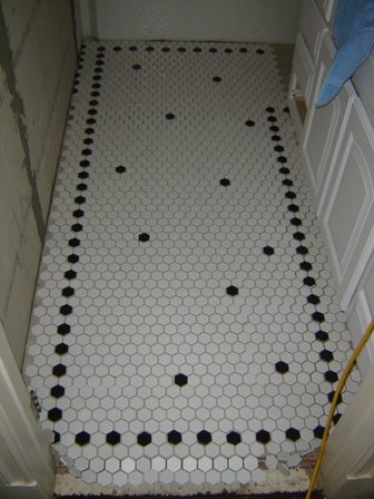 random dot tile design